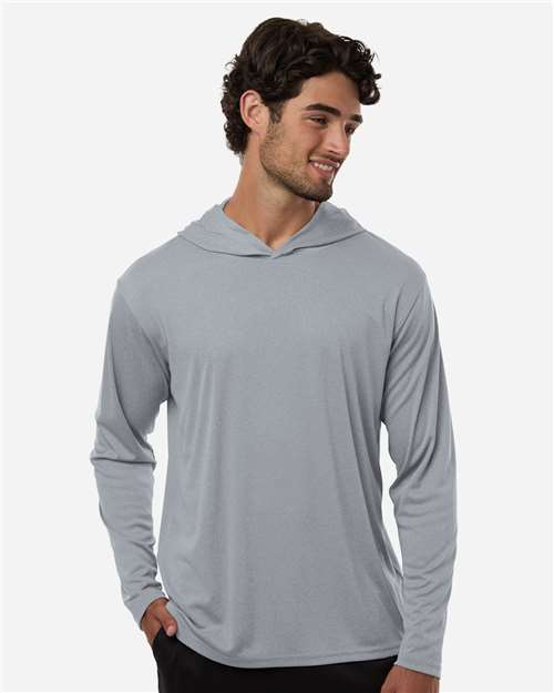 AllPro Unisex Pro-Lock Performance Hooded Long Sleeve T-Shirt 48510