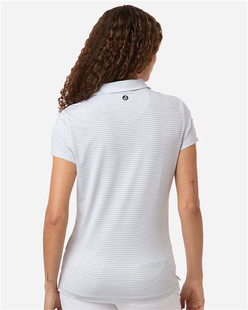 Swannies Women's Kayla Striped Polo SW1110L