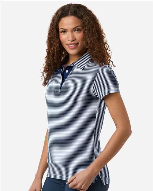 Swannies Women's Kayla Striped Polo SW1110L