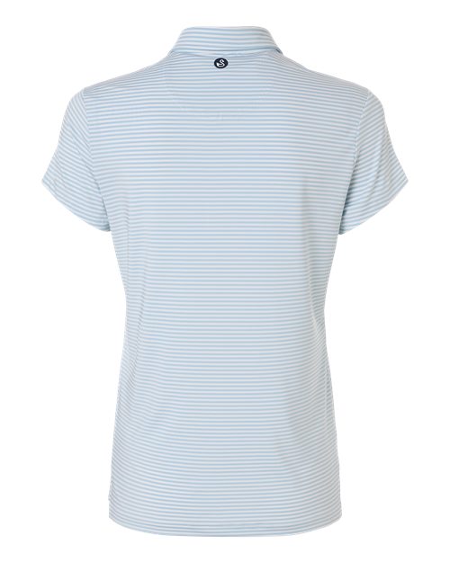 Swannies Women's Kayla Striped Polo SW1110L