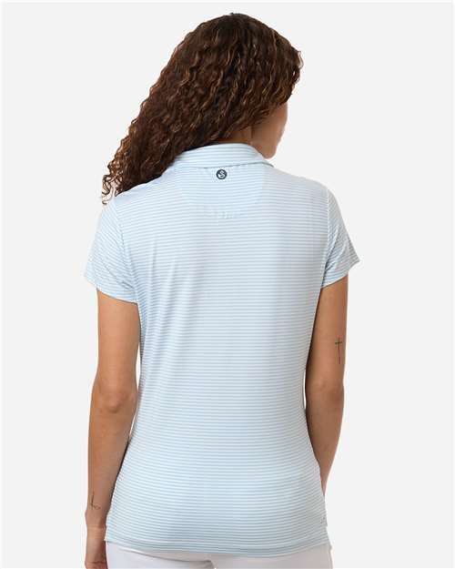 Swannies Women's Kayla Striped Polo SW1110L