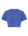 American Apparel Women's Heavyweight Cotton Garment-Dyed Boxy Cropped Tee 1302GD