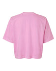 American Apparel Women's Heavyweight Cotton Garment-Dyed Boxy Cropped Tee 1302GD