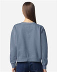 Comfort Colors Women's Garment-Dyed Mid-Length Crewneck Sweatshirt 1566L