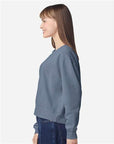 Comfort Colors Women's Garment-Dyed Mid-Length Crewneck Sweatshirt 1566L