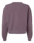Comfort Colors Women's Garment-Dyed Mid-Length Crewneck Sweatshirt 1566L