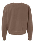 Comfort Colors Women's Garment-Dyed Mid-Length Crewneck Sweatshirt 1566L
