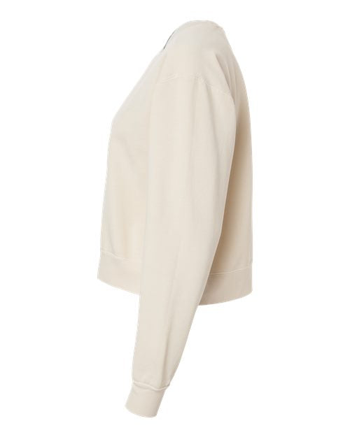 Comfort Colors Women's Garment-Dyed Mid-Length Crewneck Sweatshirt 1566L