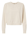 Comfort Colors Women's Garment-Dyed Mid-Length Crewneck Sweatshirt 1566L
