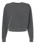 Comfort Colors Women's Garment-Dyed Mid-Length Crewneck Sweatshirt 1566L