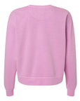 Comfort Colors Women's Garment-Dyed Mid-Length Crewneck Sweatshirt 1566L