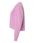 Comfort Colors Women's Garment-Dyed Mid-Length Crewneck Sweatshirt 1566L