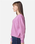 Comfort Colors Women's Garment-Dyed Mid-Length Crewneck Sweatshirt 1566L