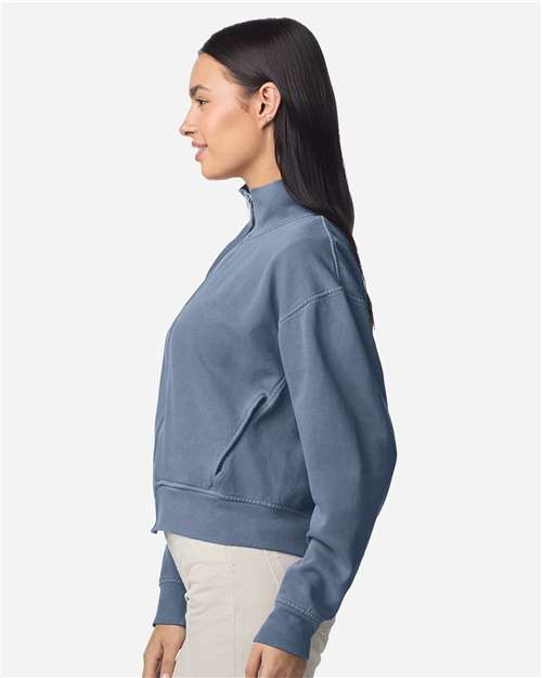 Comfort Colors Women's Garment-Dyed Full-Zip Jacket 1570L