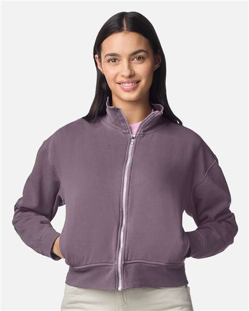 Comfort Colors Women's Garment-Dyed Full-Zip Jacket 1570L