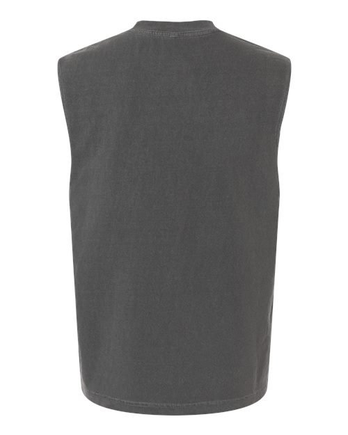 American Apparel Unisex Heavyweight Cotton Garment-Dyed Mid-Length Muscle Tee 207GD