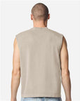 American Apparel Unisex Heavyweight Cotton Garment-Dyed Mid-Length Muscle Tee 207GD