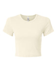 American Apparel Women's Baby Rib Cropped Tee BR210