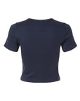 American Apparel Women's Baby Rib Cropped Tee BR210
