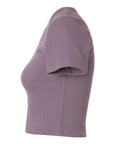 American Apparel Women's Baby Rib Cropped Tee BR210