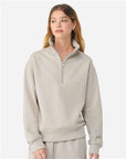 BELLA + CANVAS Unisex 10 oz Quarter-Zip Pullover Sweatshirt 4740