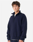BELLA + CANVAS Unisex 10 oz Quarter-Zip Pullover Sweatshirt 4740