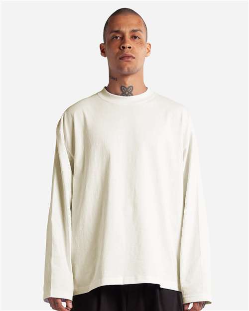 Shaka Wear Unisex Max Heavyweight Oversized Long Sleeve Tee SHMOL