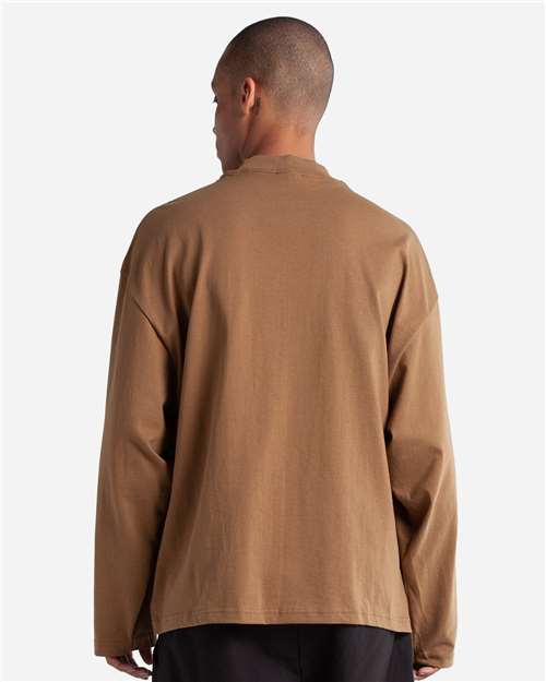 Shaka Wear Unisex Max Heavyweight Oversized Long Sleeve T-Shirt SHMOL