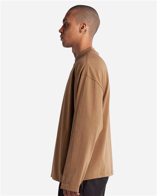 Shaka Wear Unisex Max Heavyweight Oversized Long Sleeve T-Shirt SHMOL