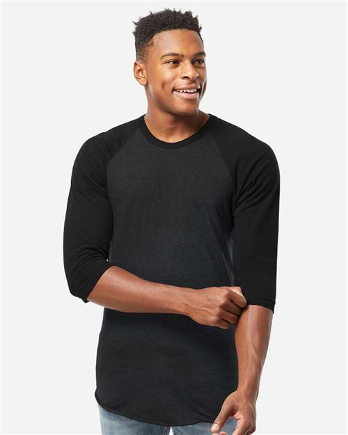Tultex Unisex Fine Jersey Raglan T-Shirt 245