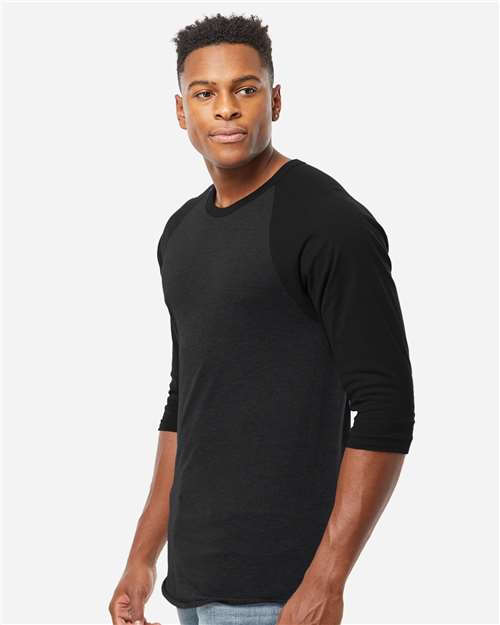 Tultex Unisex Fine Jersey Raglan T-Shirt 245