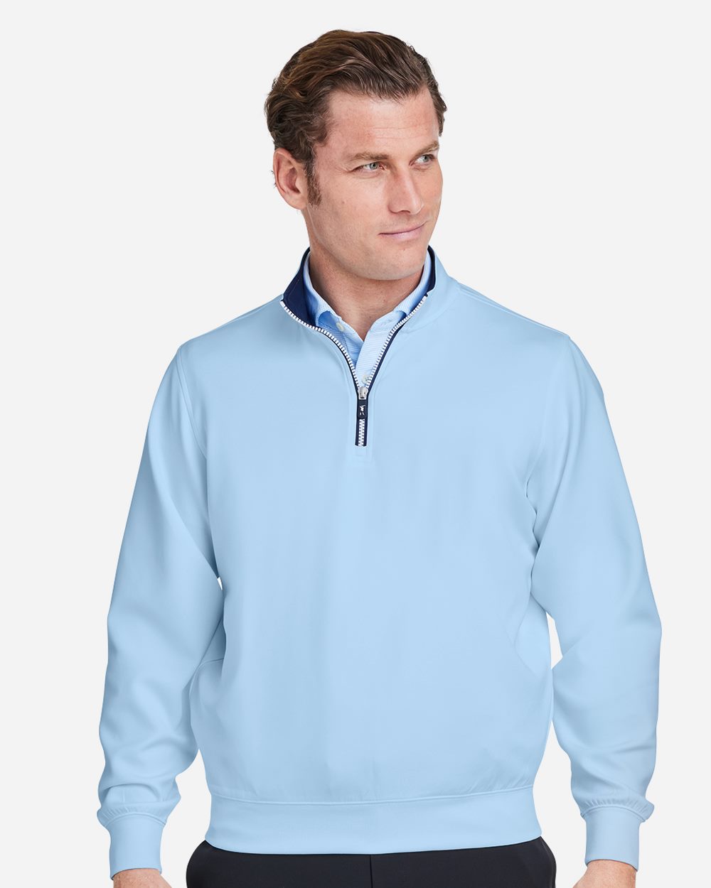 Fairway &amp; Greene Men's Caves Tech Quarter-Zip Pullover C11512