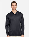 Team 365 Men's Zone Performance Long Sleeve Polo TT51L