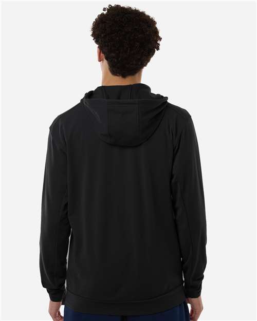 Adidas Men's Game &amp; Go Fleece Full-Zip Hooded Sweatshirt AT208