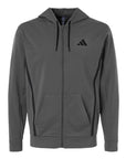 Adidas Men's Game & Go Fleece Full-Zip Hooded Sweatshirt AT208
