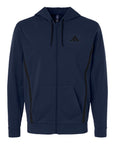 Adidas Men's Game & Go Fleece Full-Zip Hooded Sweatshirt AT208
