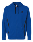 Adidas Men's Game & Go Fleece Full-Zip Hooded Sweatshirt AT208