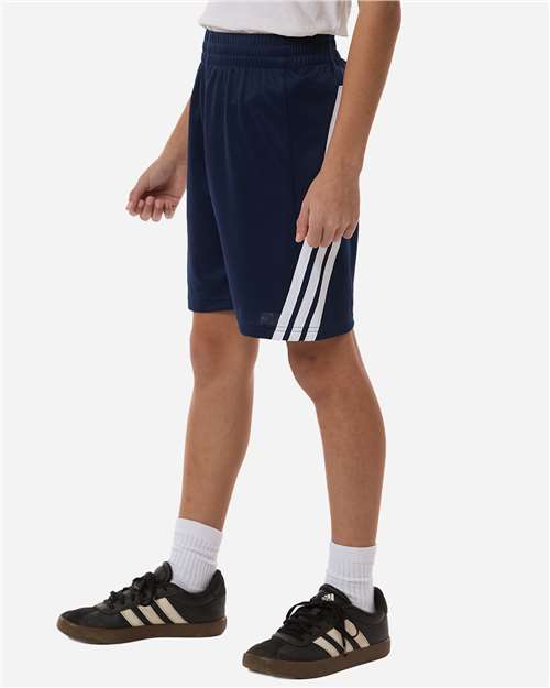 Adidas Youth 3-Stripes 7" Shorts AT302