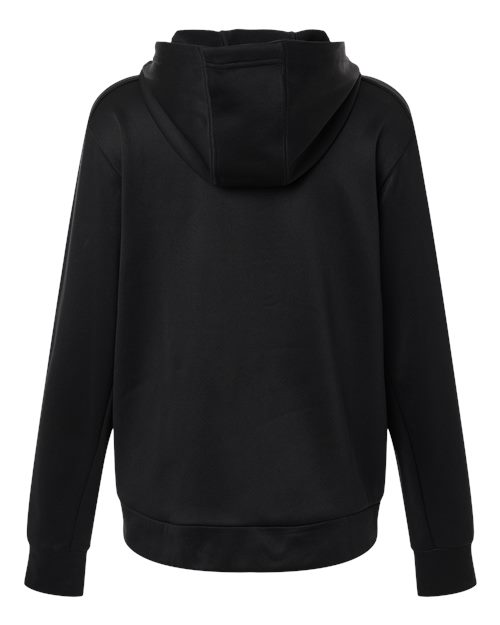 Adidas Women's Game &amp; Go Fleece Full-Zip Hooded Sweatshirt AT209