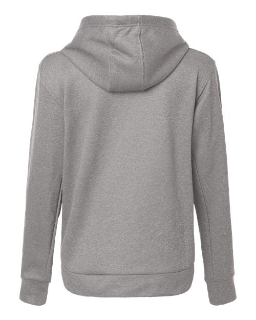 Adidas Women's Game &amp; Go Fleece Full-Zip Hooded Sweatshirt AT209