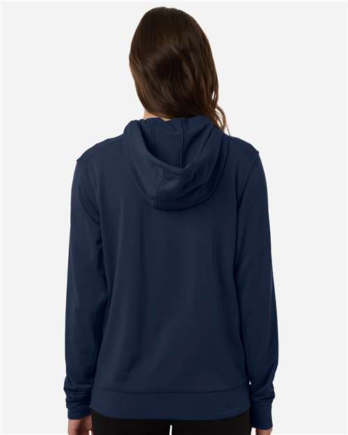 Adidas Women's Game &amp; Go Fleece Full-Zip Hooded Sweatshirt AT209
