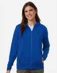 Adidas Women's Game & Go Fleece Full-Zip Hooded Sweatshirt AT209