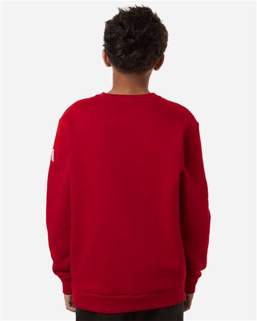 Adidas Youth Fleece Crewneck Sweatshirt AT202