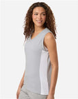 Adidas Women's Quickset V-Neck Sleeveless Jersey AT120