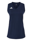 Adidas Women's Quickset V-Neck Sleeveless Jersey AT120