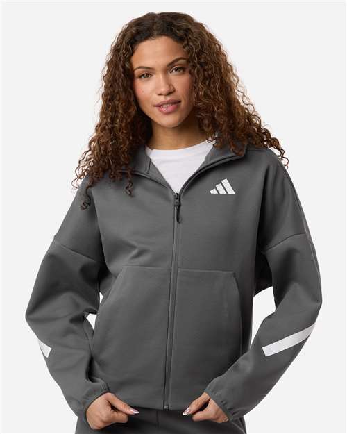 Adidas Women's Z.N.E Full-Zip Hooded Sweatshirt AT221