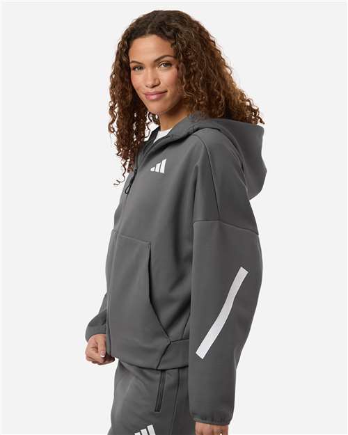 Adidas Women's Z.N.E Full-Zip Hooded Sweatshirt AT221