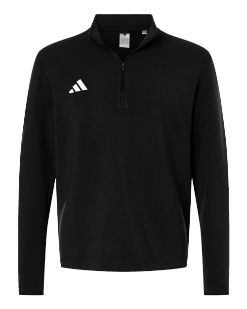 Adidas Men's 3-Stripes Quarter-Zip Pullover AT400