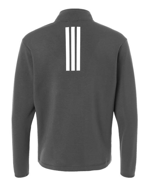 Adidas Men's 3-Stripes Quarter-Zip Pullover AT400