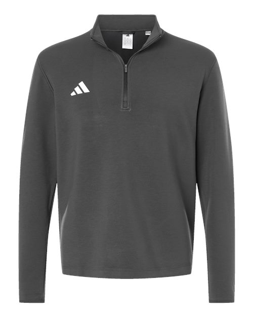 Adidas Men's 3-Stripes Quarter-Zip Pullover AT400